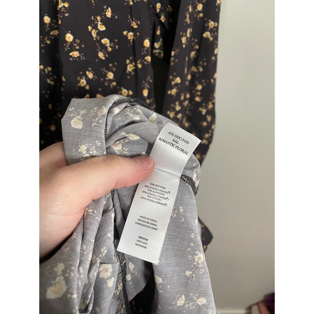 Rails Sal Dress in Romantic Floral Size Medium Cottagecore Prairie‎ Peasant - Picture 9 of 9